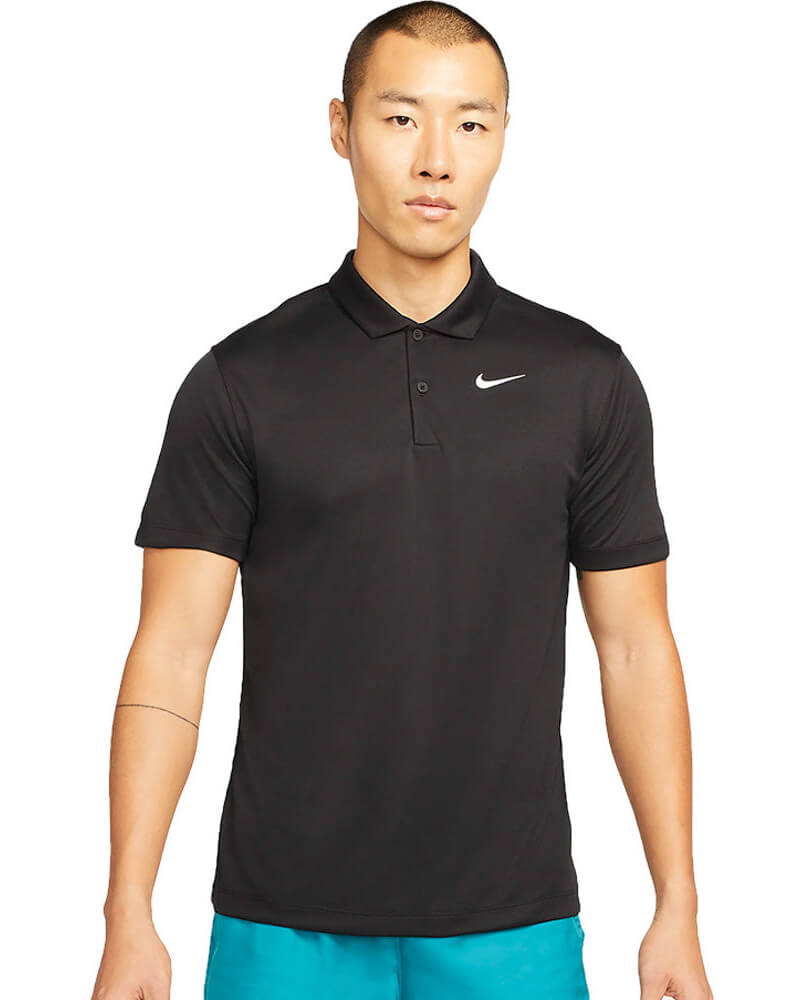 NI SUPER STRETCH DRIFIT POLO-CHARCOAL