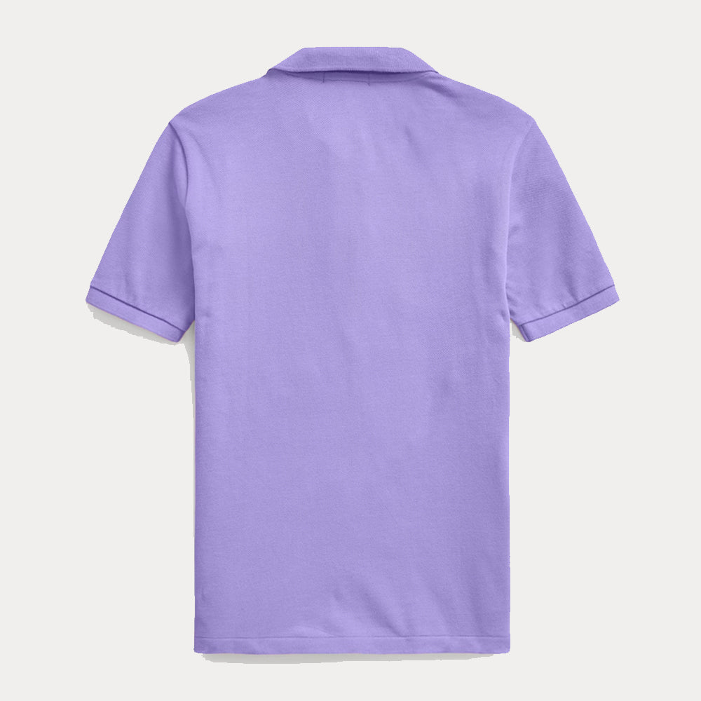 POLO RL Custom Slim Fit Mesh Polo Shirt-purple
