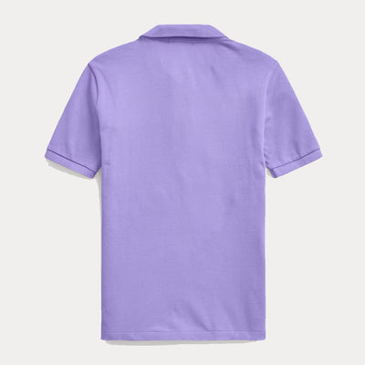 POLO RL Custom Slim Fit Mesh Polo Shirt-purple