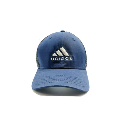 AD EMBROIDED NET CAP-NAVY