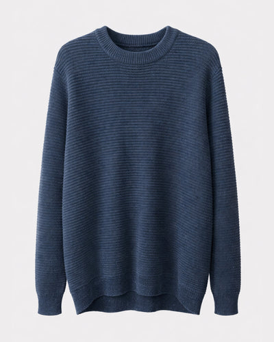 hnm Regular-Fit Rib-Knit  WOOL Sweater