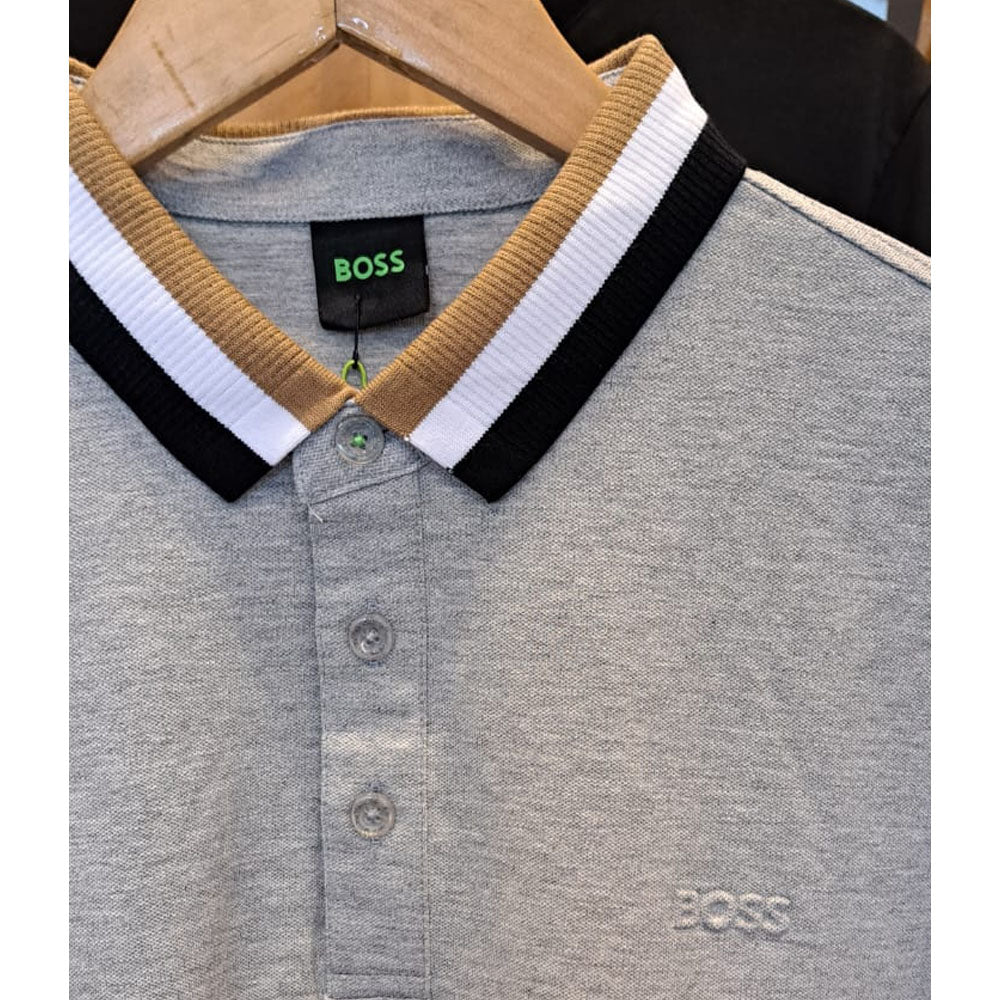 Hg Boss Embossed logo Polo Shirt
