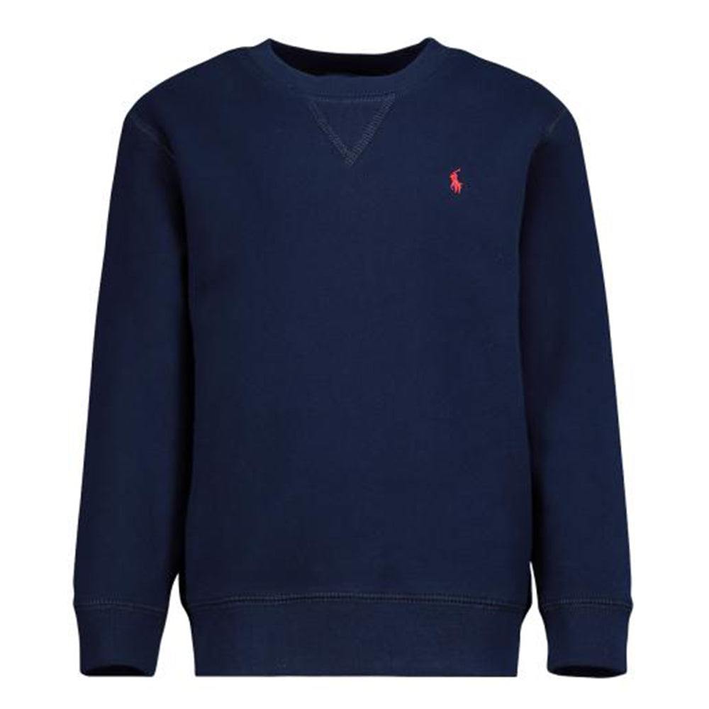 RL SMALL PONY FLEES NAVY SWEATSHIRT