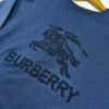 BURBRY TOWEL PATCH FLEES SWEATSHIRT BLUE