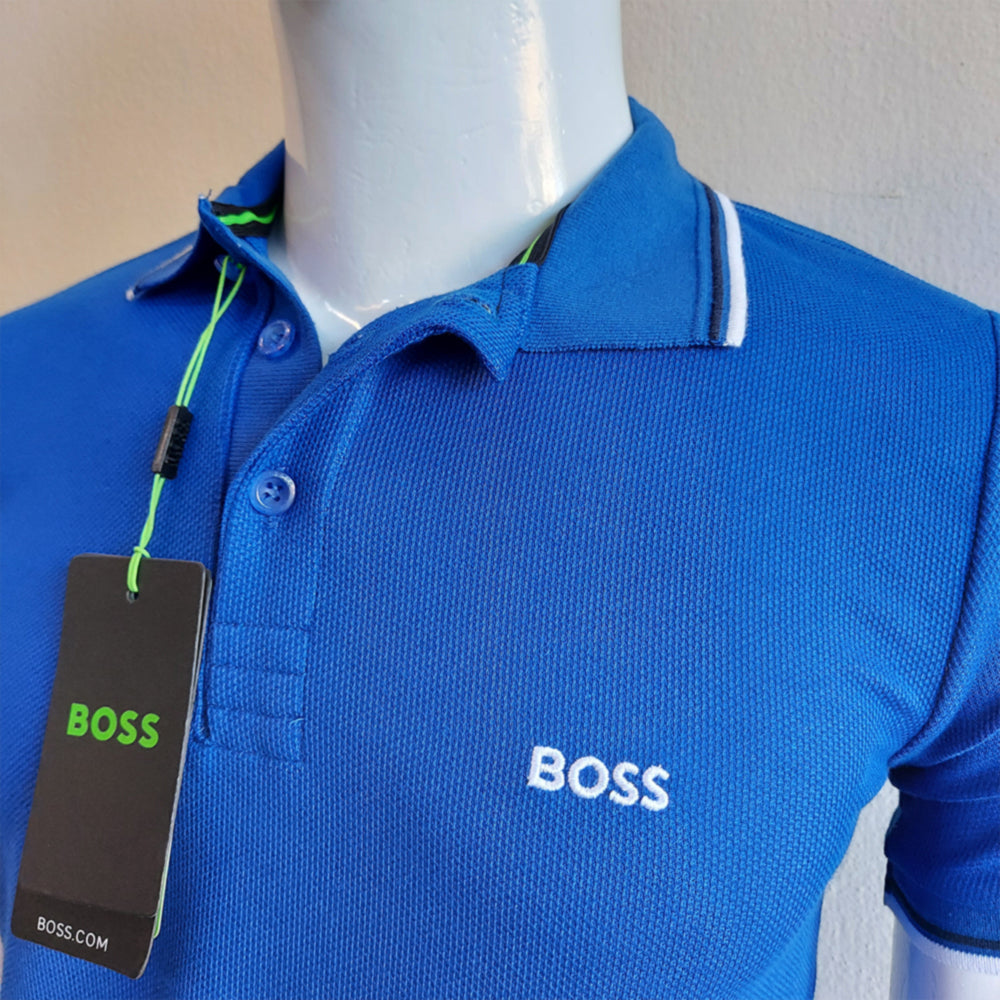 HU BOSS CHEST LOGO POLO SHIRT