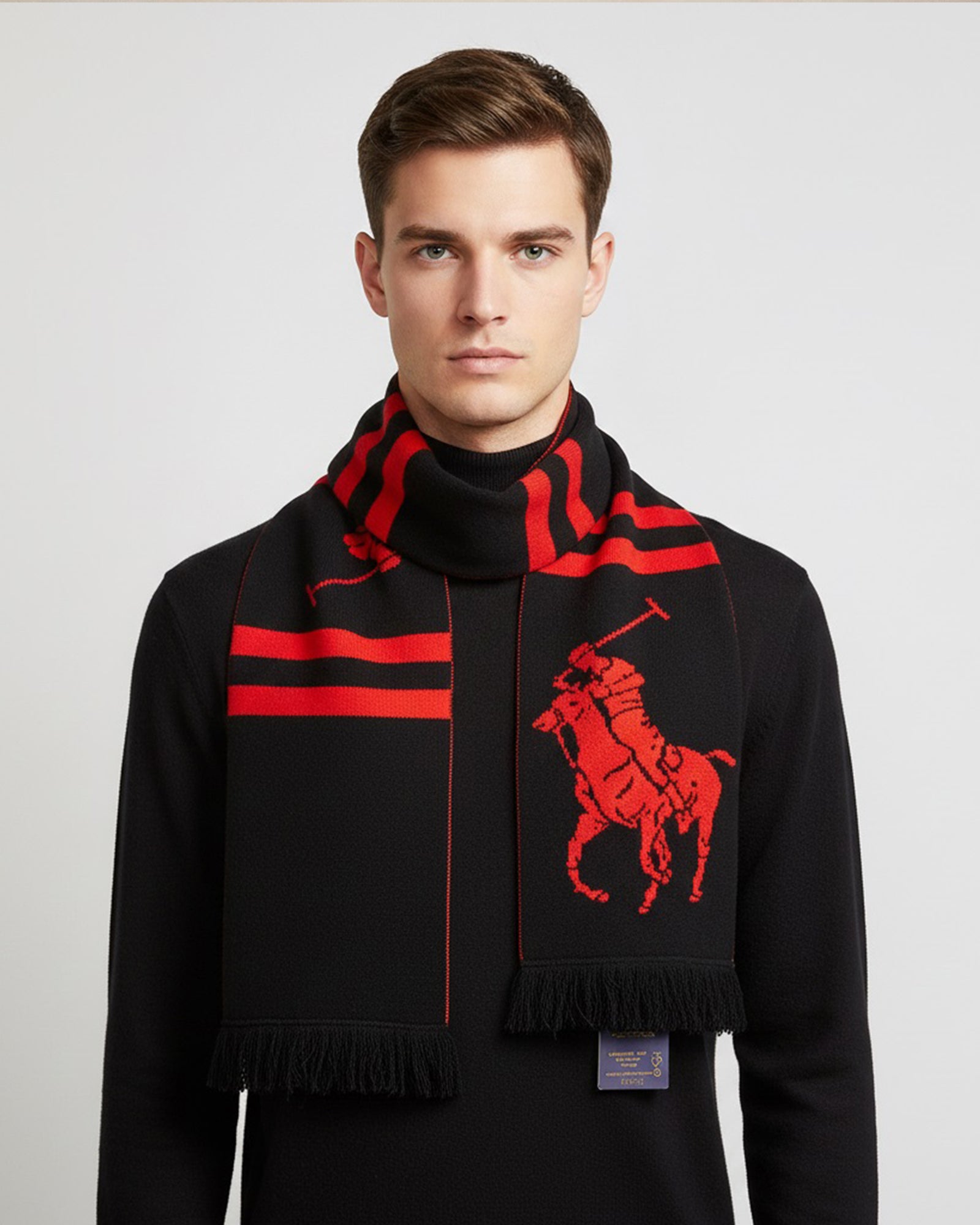 RL Merino Wool SCARF