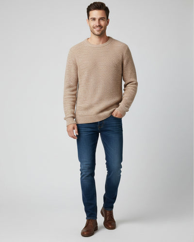hnm Regular-Fit Rib-Knit Cotton Sweater