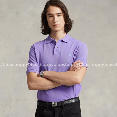 POLO RL SMALL PONY POLO SHIRT-CATCUS PURPLE