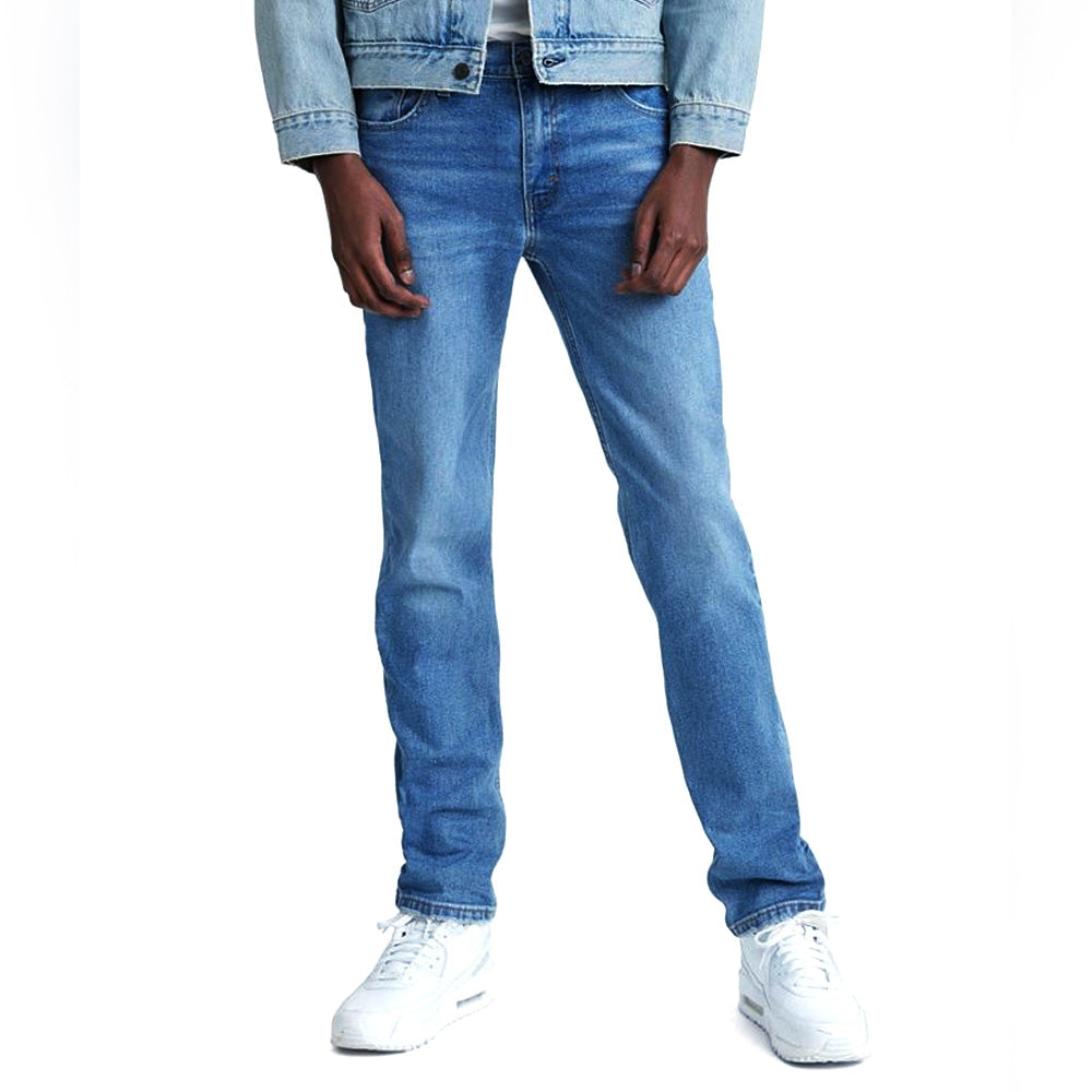 LVS 511 BLUE WASH STETCH JEANS