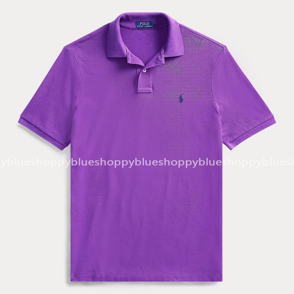 POLO RL SMALL PONY POLO SHIRT-PALOMA PURPLE