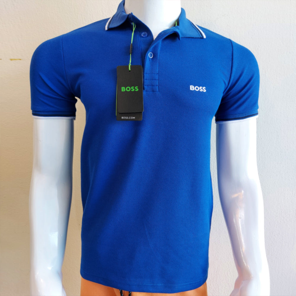 HU BOSS CHEST LOGO POLO SHIRT