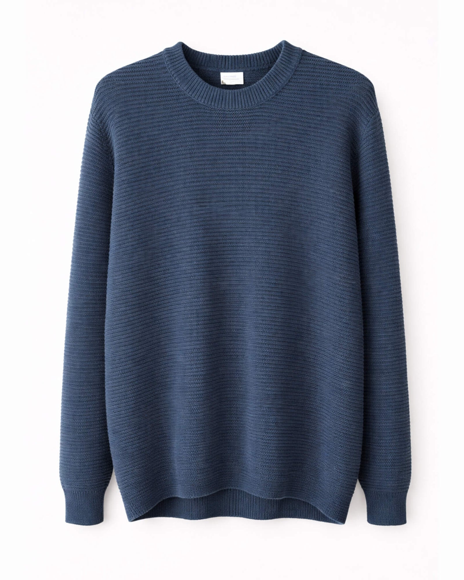 hnm Regular-Fit Rib-Knit  WOOL Sweater