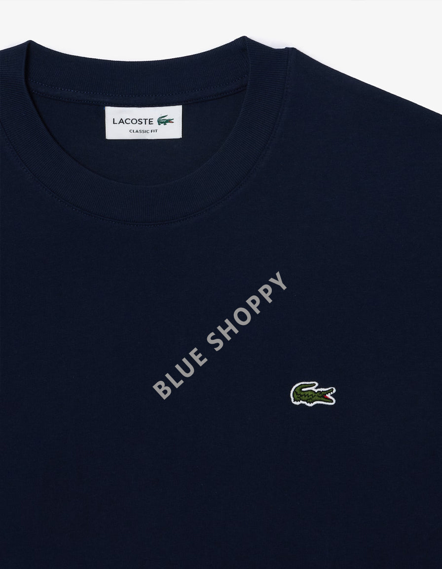LAC Men's Cotton T-Shirt Navy