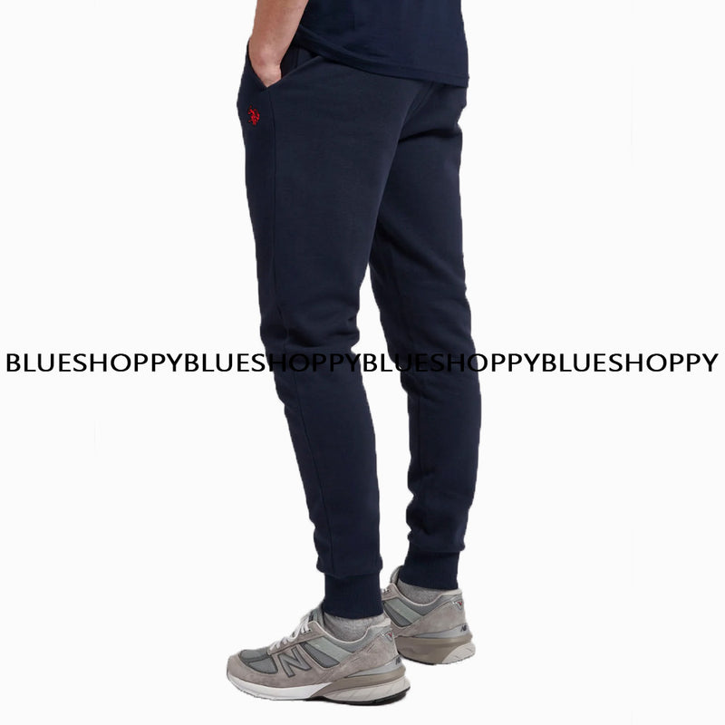US PLO Soft Stretch Cotton Embroidered Trouser-NAVY