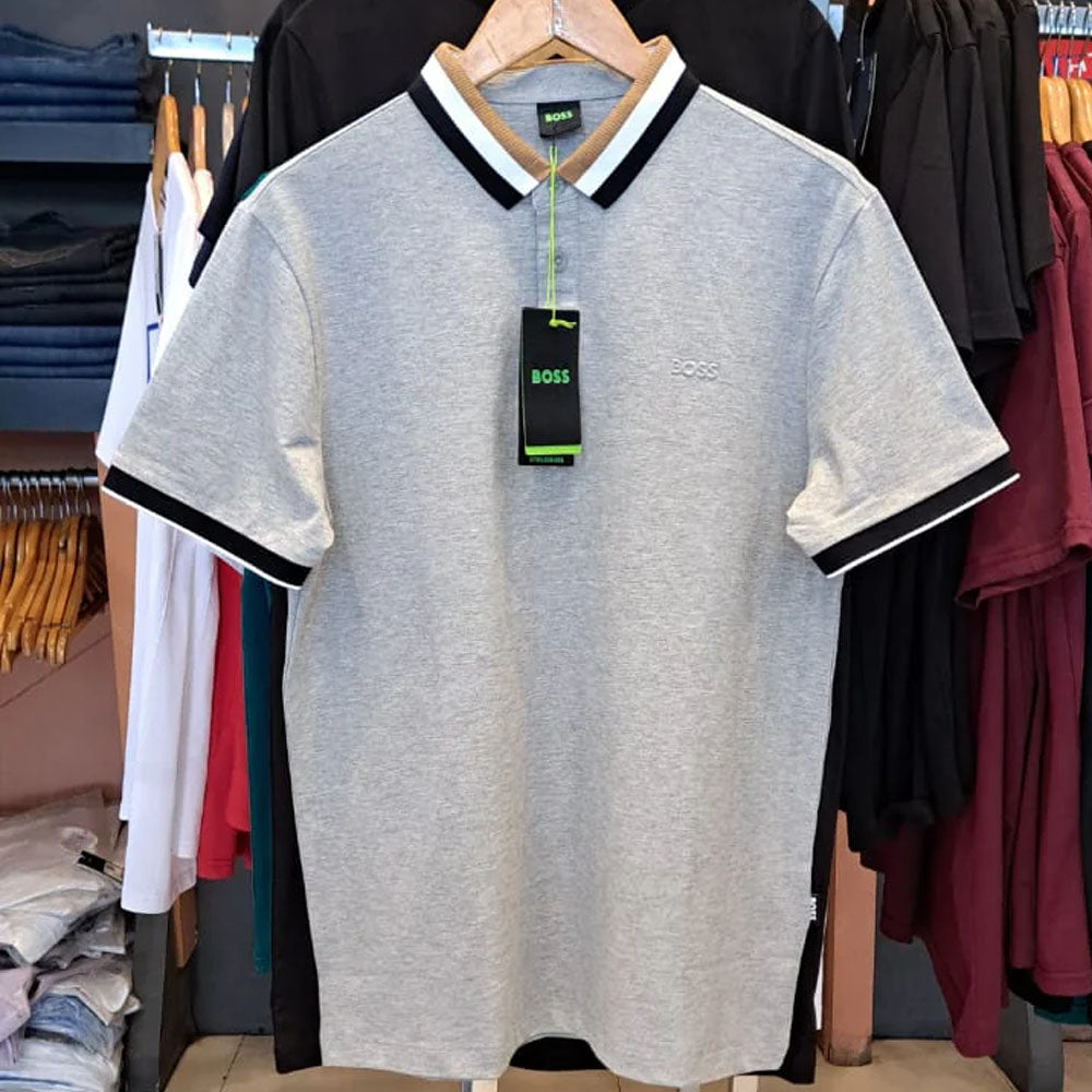 Hg Boss Embossed logo Polo Shirt