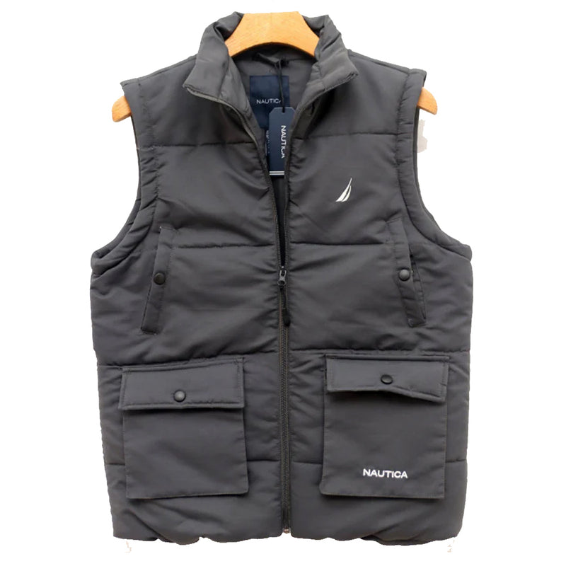 NA - Men 'GREY' Premium Puffer Gilet