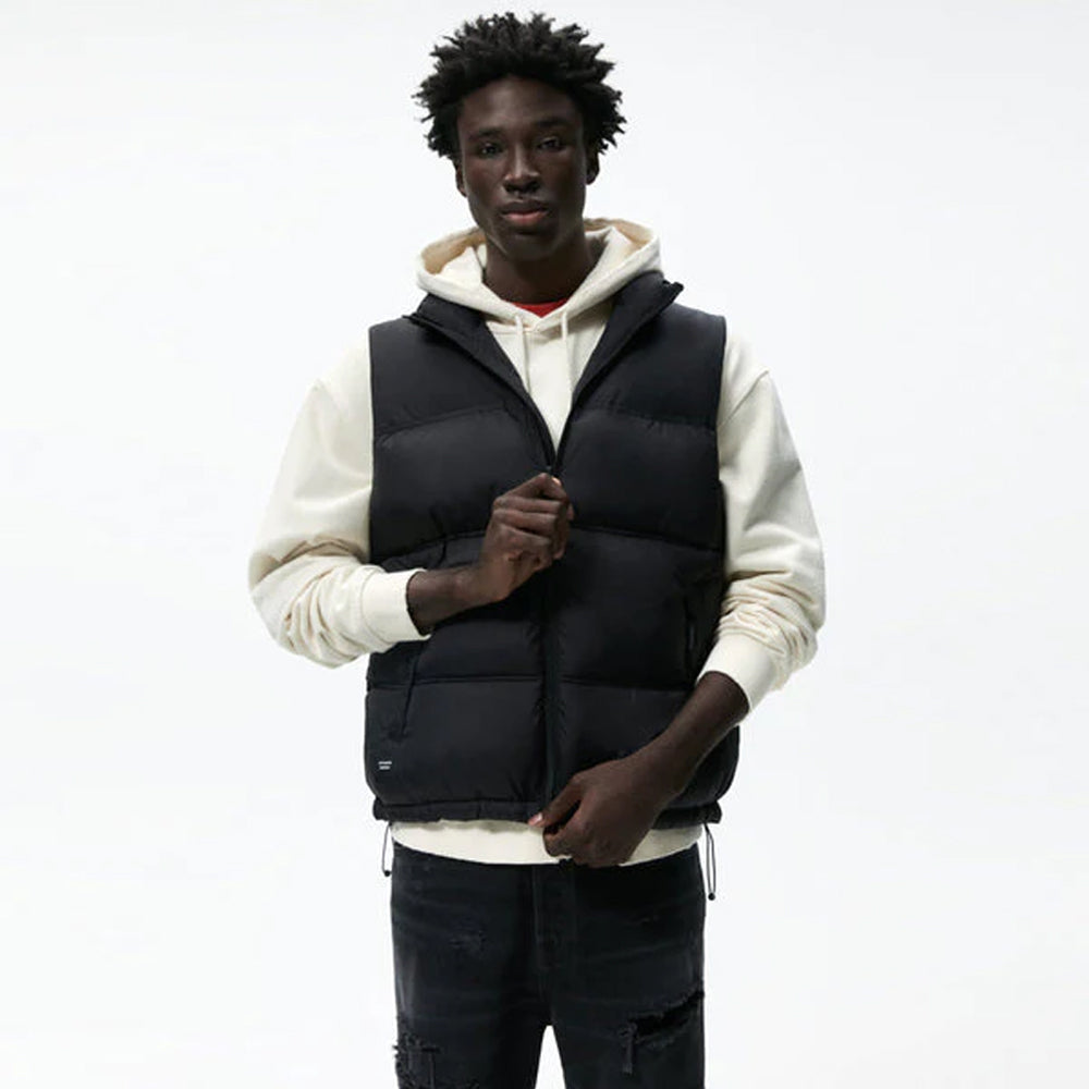 ZR PADDED BOMBER JACKET NAVY