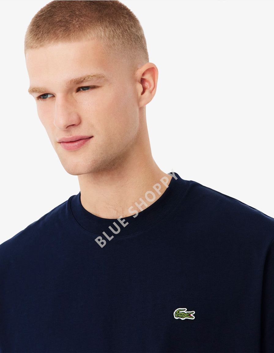 LAC Men's Cotton T-Shirt Navy