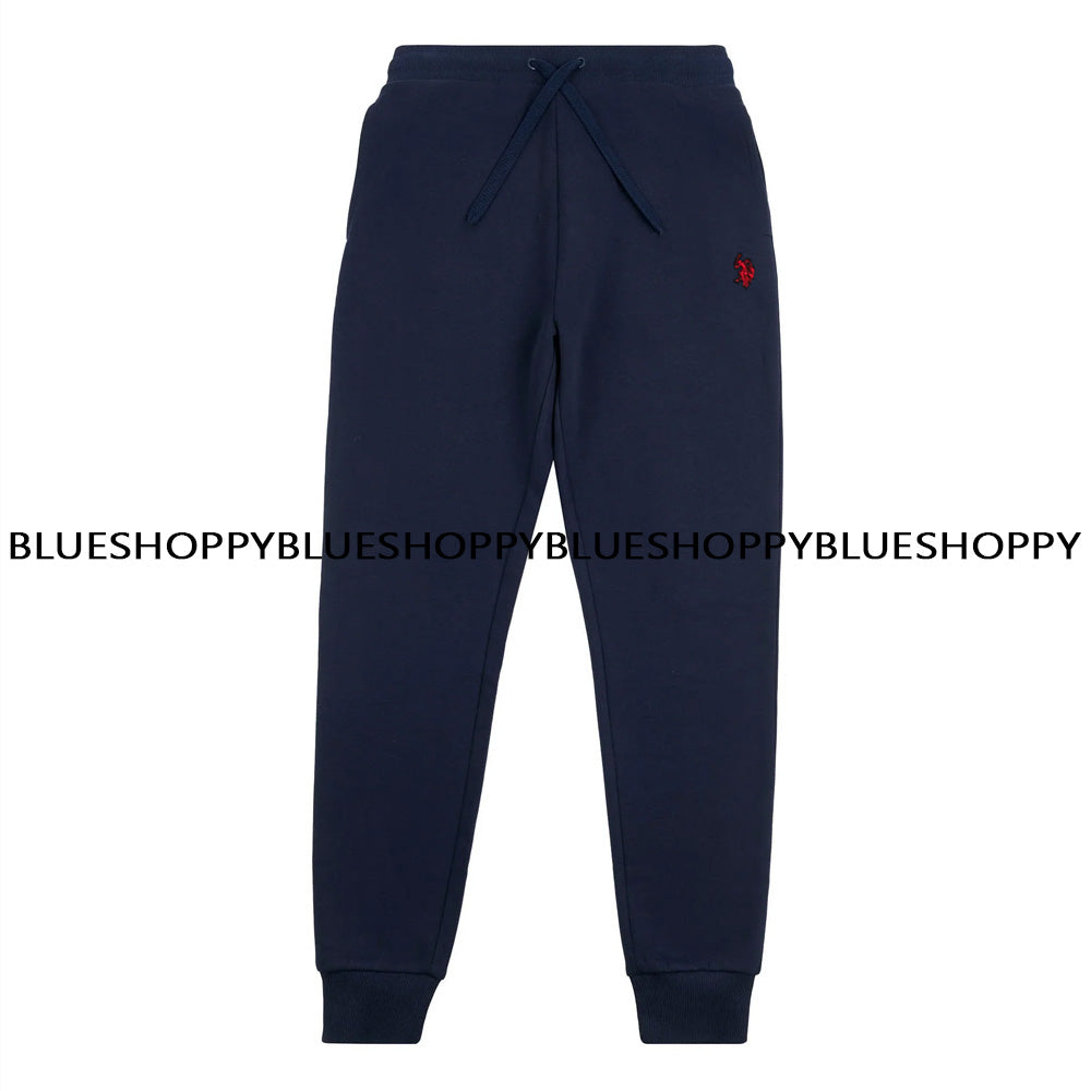 US PLO Soft Stretch Cotton Embroidered Trouser-NAVY