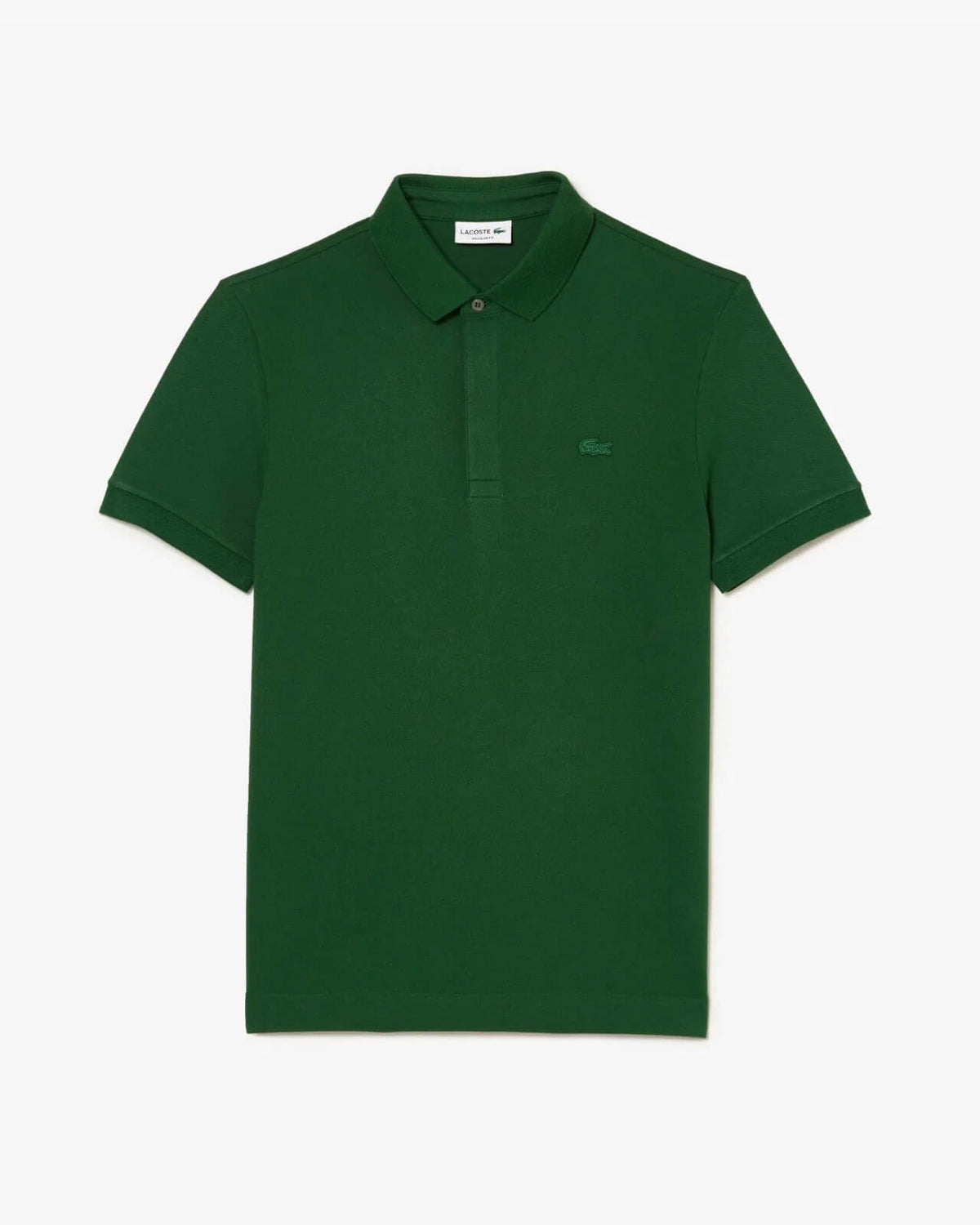 LAC SLIM FIT PARIS STRETCH PIQUE POLO SHIRT -green
