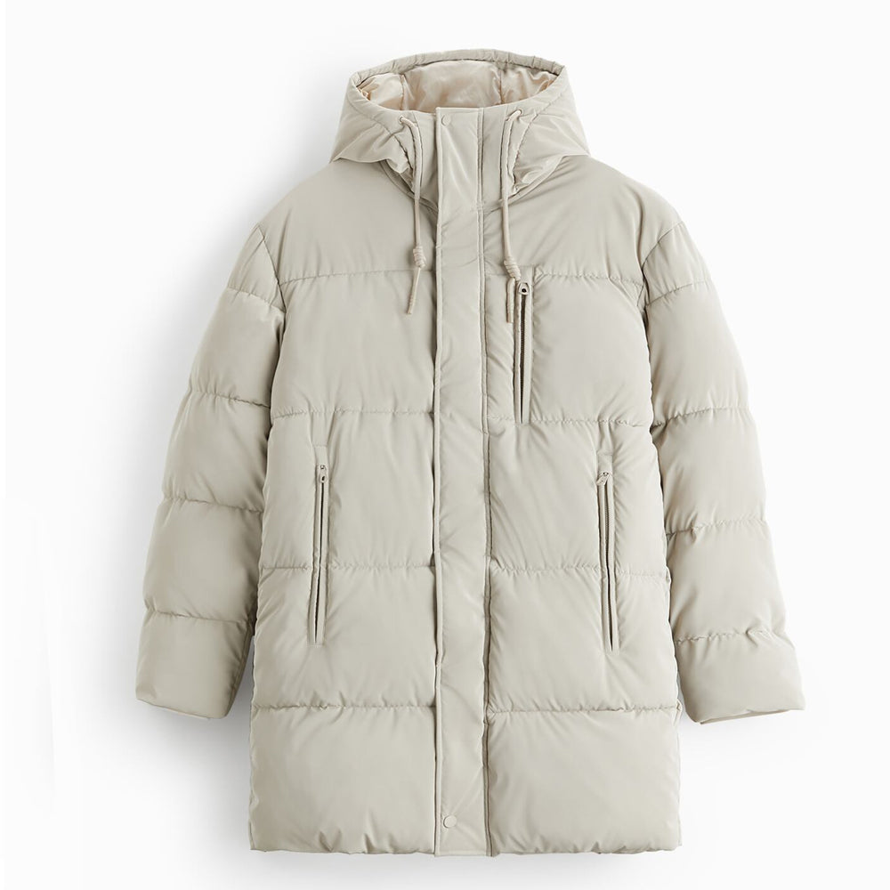 ZR FAUX  PUFFER LONG JACKET