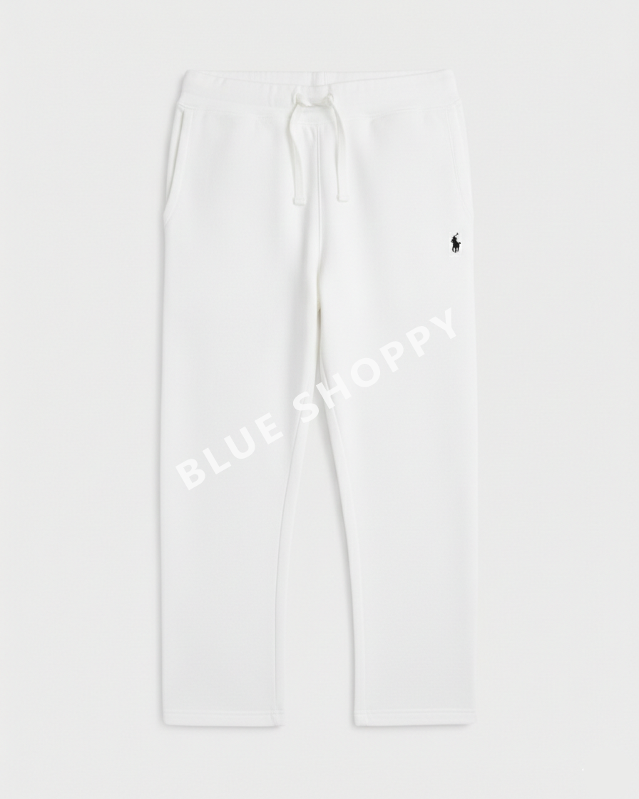 RL lightweight summers terry Pant-WHITE