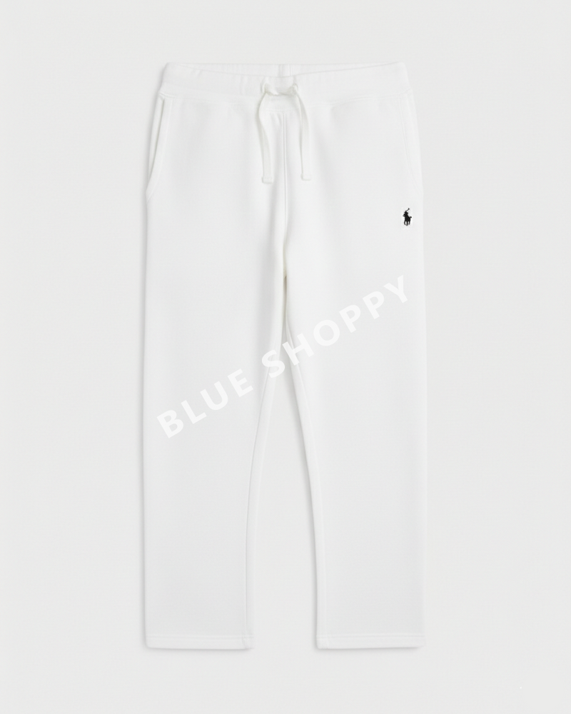 RL lightweight summers terry Pant-WHITE
