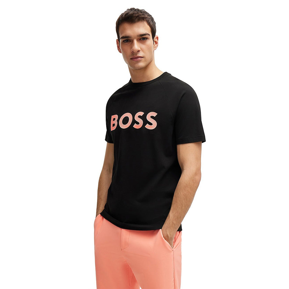 BOSS Patterned-Logo REGULAR FIT T-Shirt