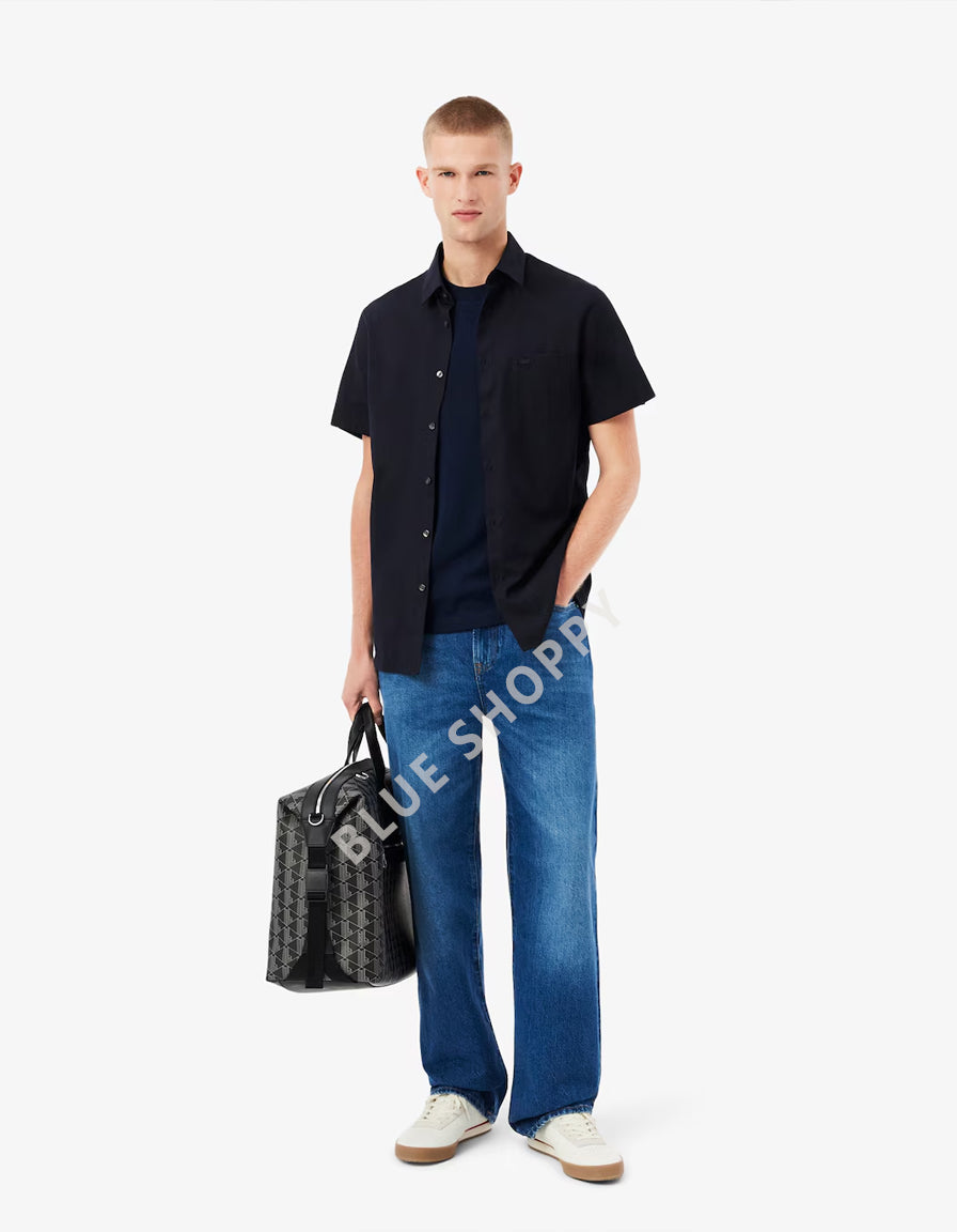 LAC Men's Cotton T-Shirt Navy