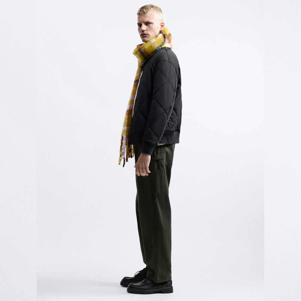 ZR PADDED BOMBER JACKET BLACK