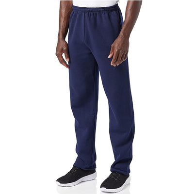 ZR BLUE  OPEN BOTTOM FLEES SWEATPANTS