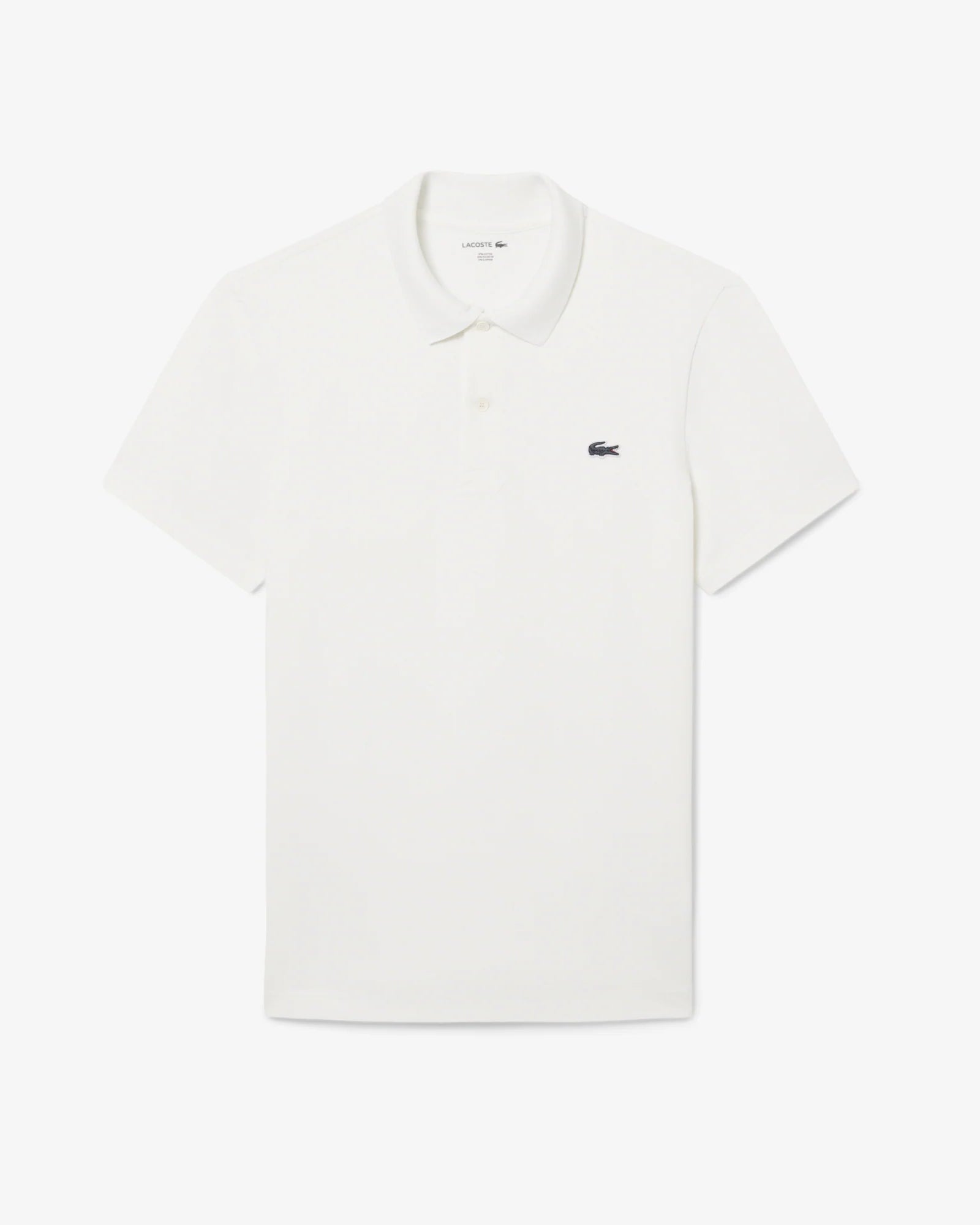 LAC MEN'S  SLIM FIT POLO SHIRT-white