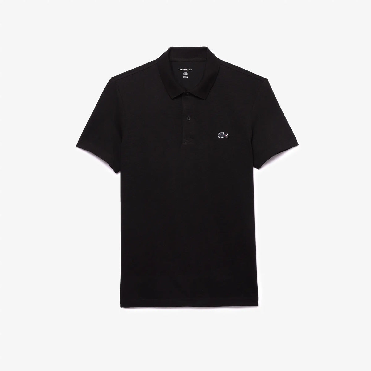 LAC MEN'S SLIM FIT POLO SHIRT-BLACK