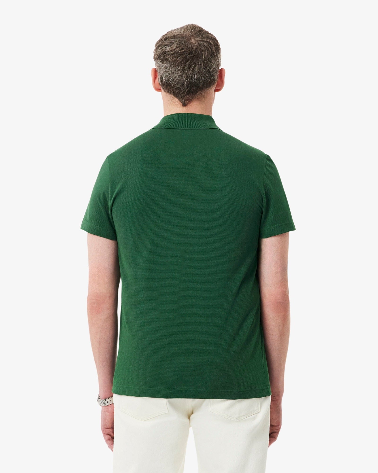 LAC MEN'S  SLIM FIT POLO SHIRT-green