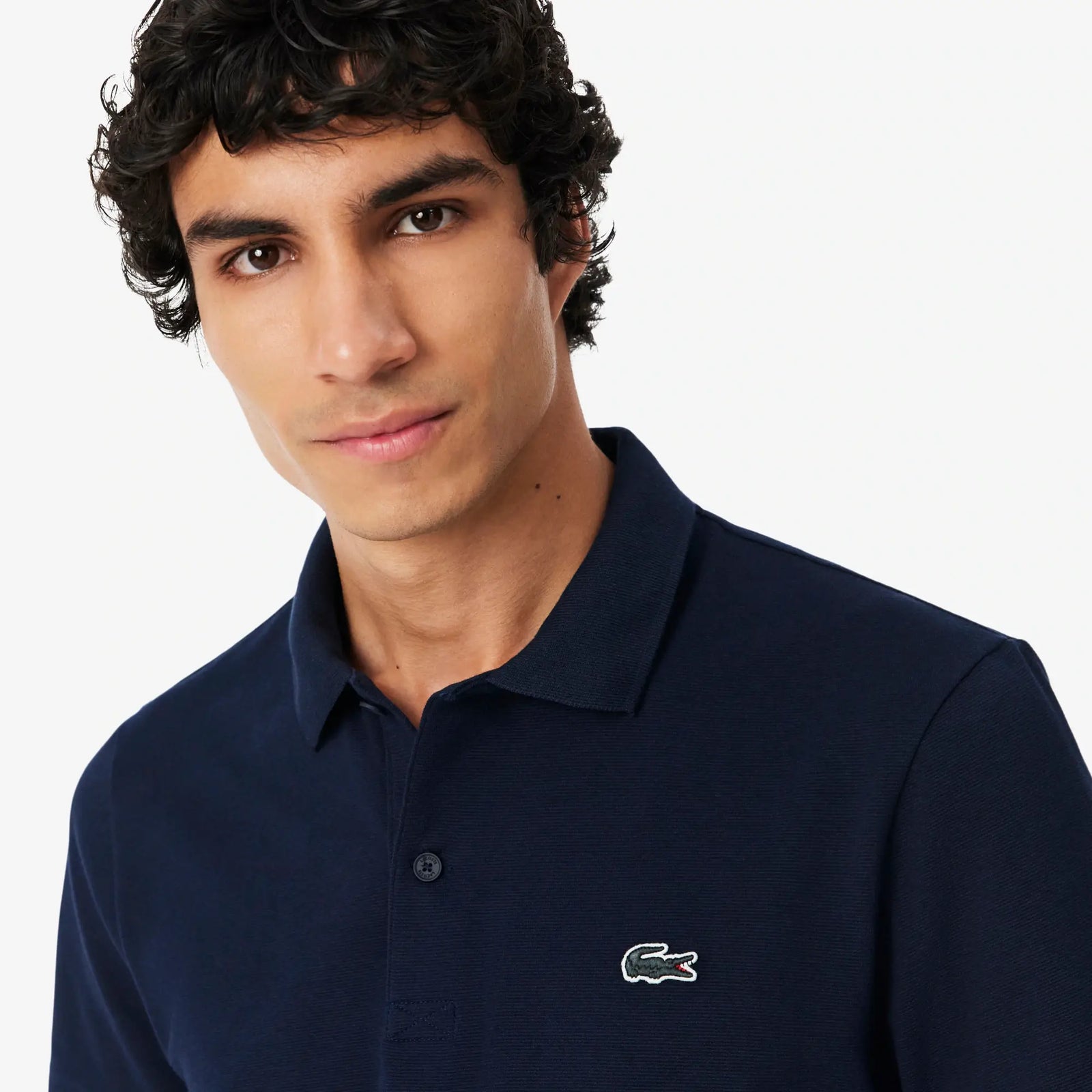 LAC MEN'S  SLIM FIT POLO SHIRT-Navy