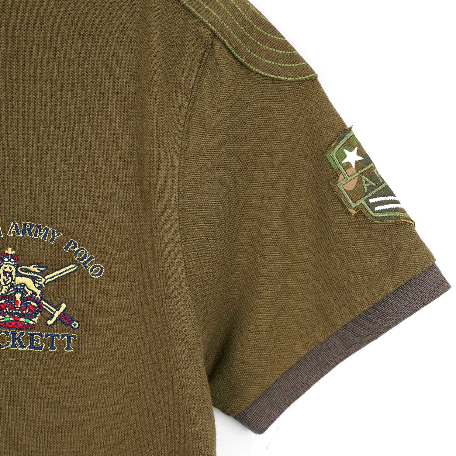 HKT LONDON SIGNATURE COTTON PIQUE SLIM FIT POLO SHIRT