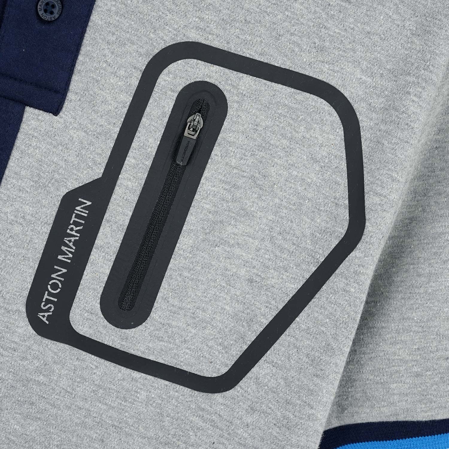 HKT LONDON SIGNATURE COTTON PIQUE SLIM FIT POLO SHIRT