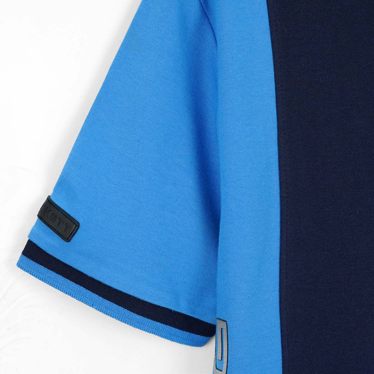 HKT LONDON SIGNATURE COTTON PIQUE SLIM FIT POLO SHIRT