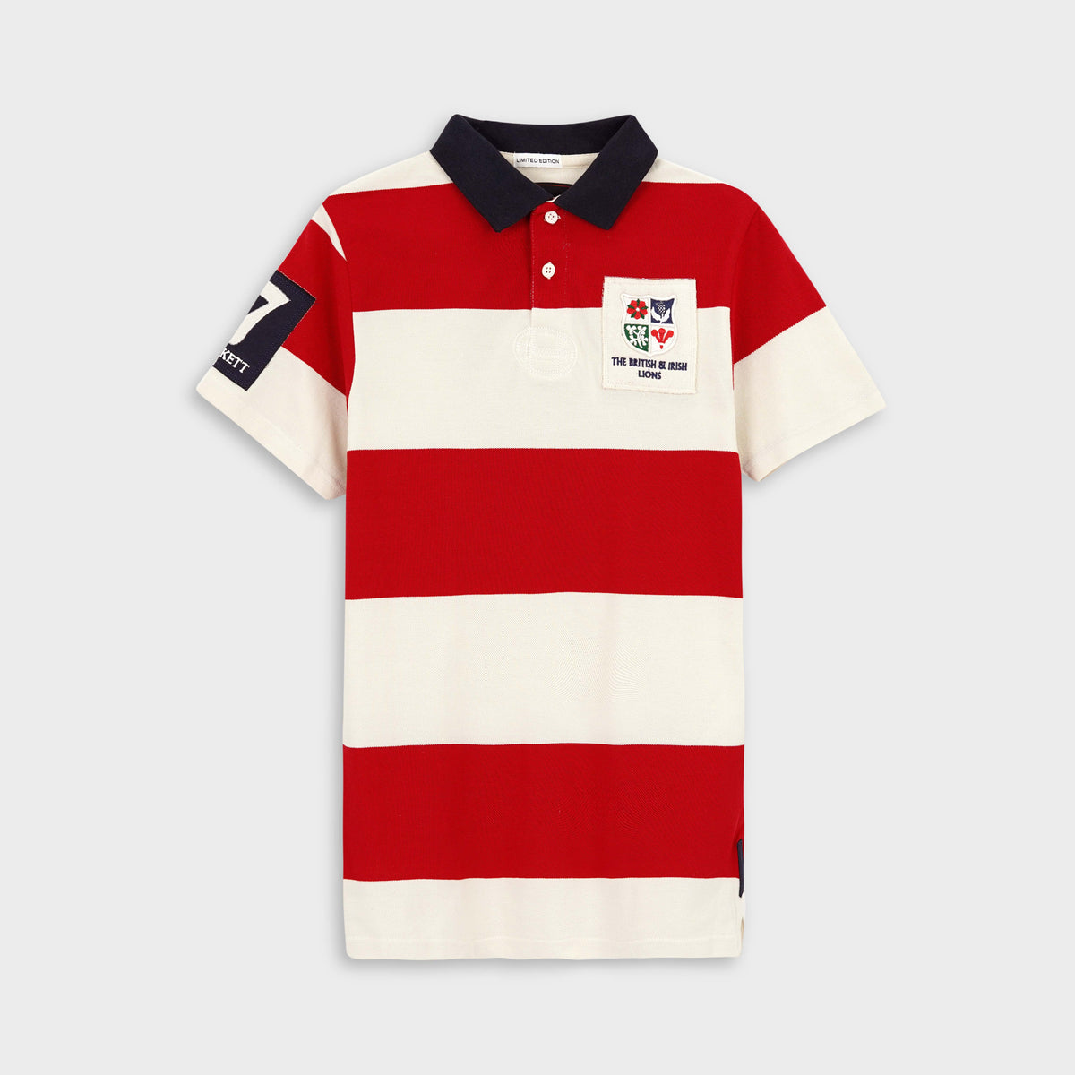 HKT LONDON SIGNATURE COTTON PIQUE SLIM FIT POLO SHIRT