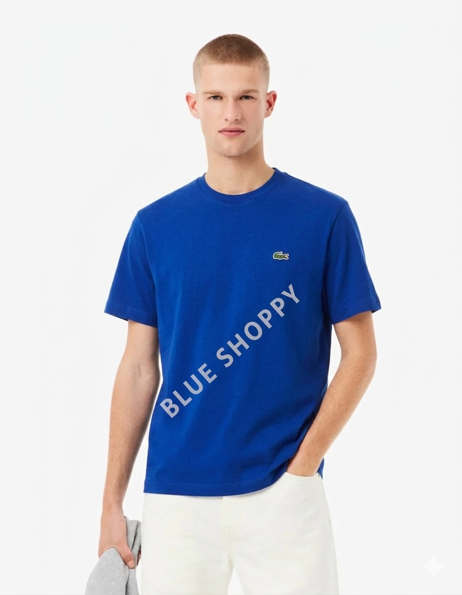 LAC Men's Cotton T-Shirt ROYAL BLUE