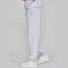 ZR GREY MARL OPEN BOTTOM FLEES SWEATPANTS