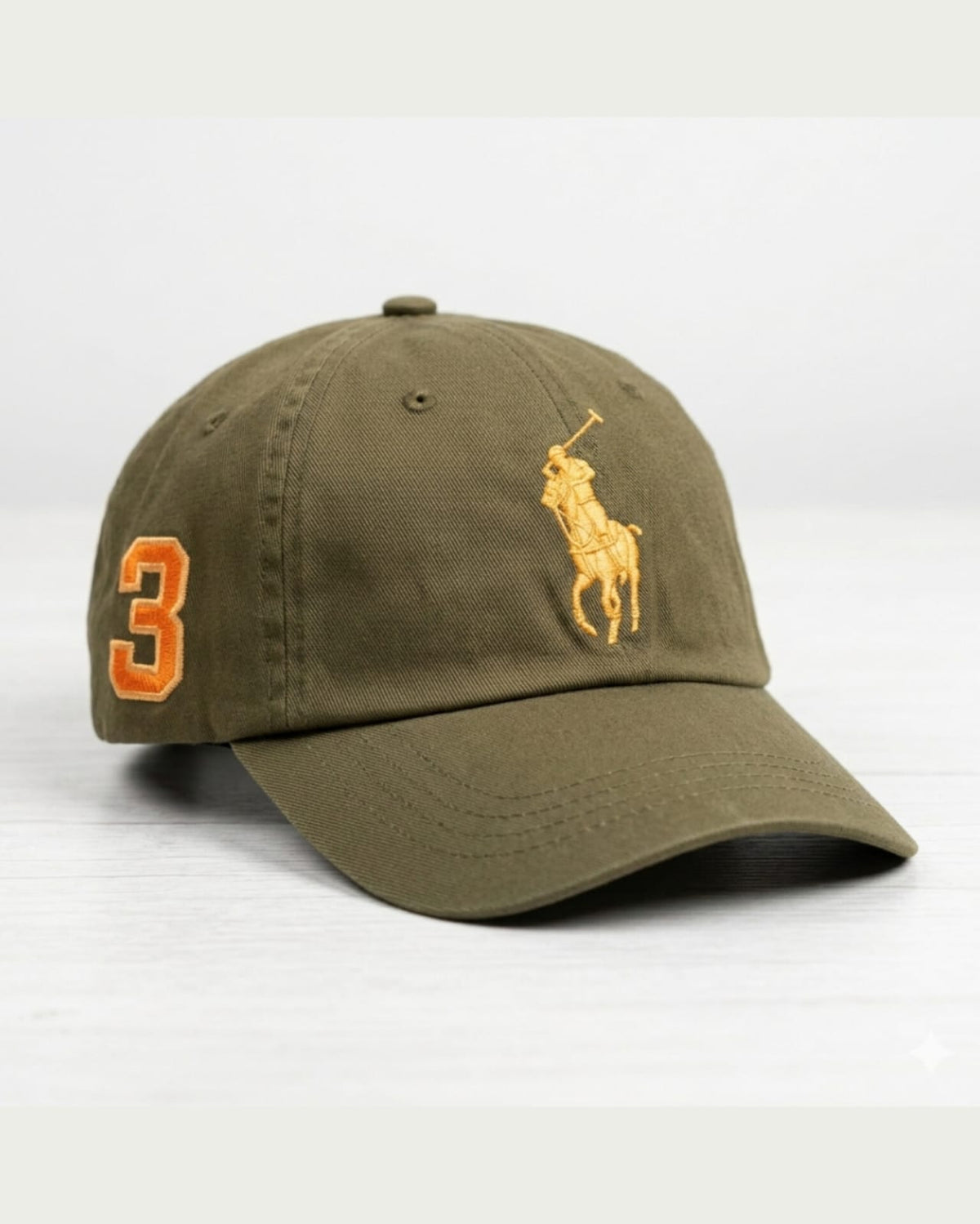 RL LARGE PONY COTTON TWILL BALL CAP