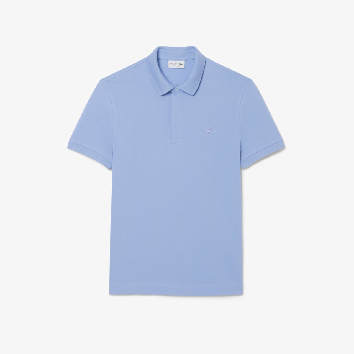 LAC SLIM FIT PARIS STRETCH PIQUE POLO SHIRT-SKY BLUE