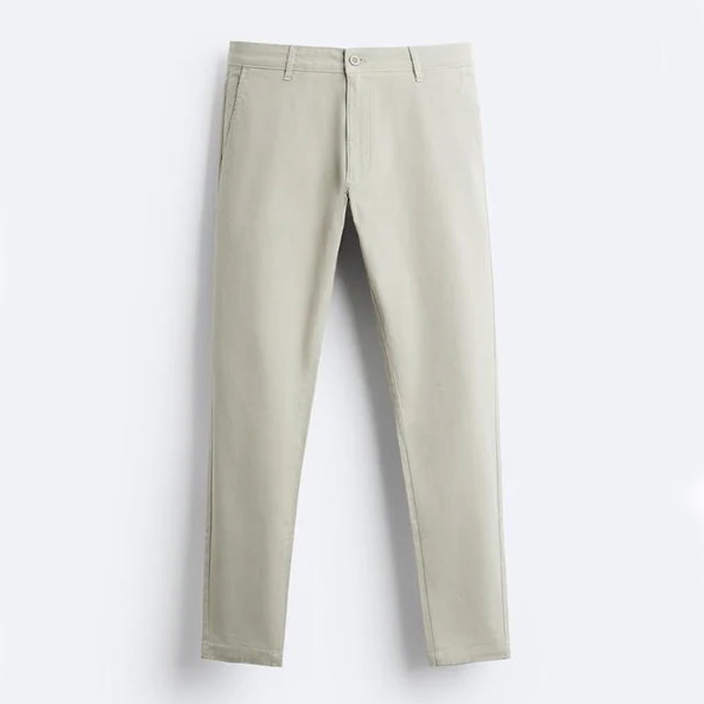 ZR COTTON CHINO PANTS DARK TAN