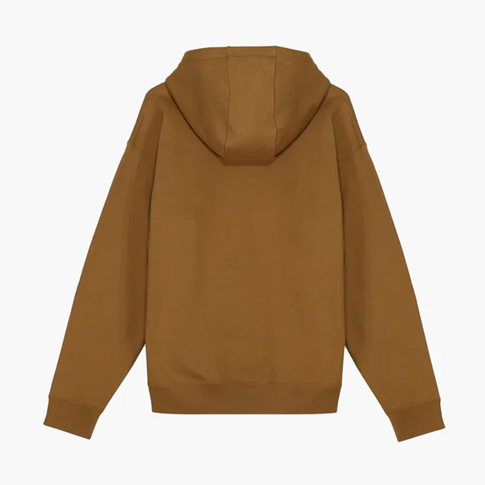 Ni Club fleece hoodie in taupe