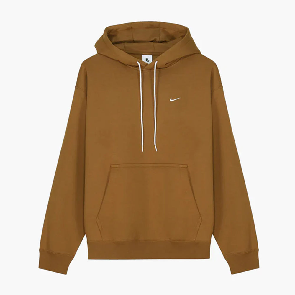 Ni Club fleece hoodie in taupe