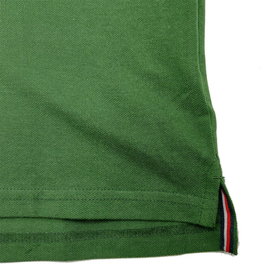 TH PLAIN EMBROIDED LOGO POLO SHIRT-GREEN