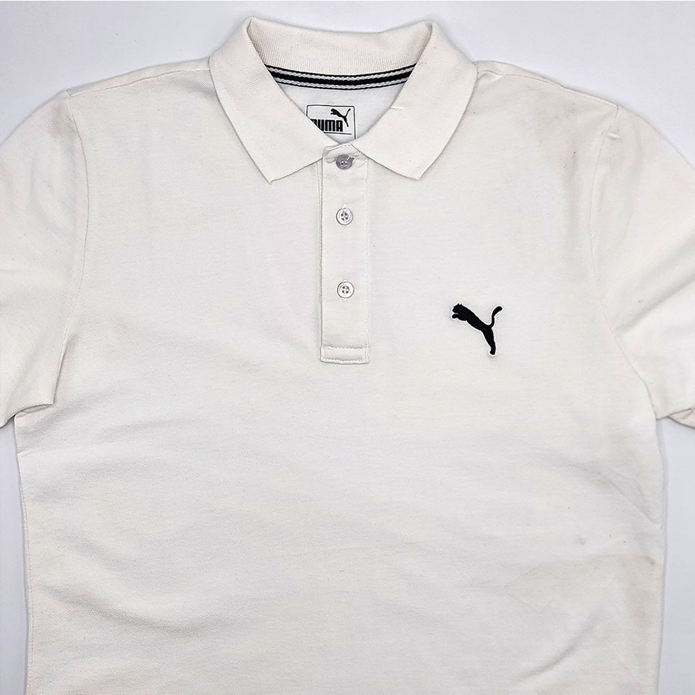 PREMIUM BASIC WHITE Men's Polo