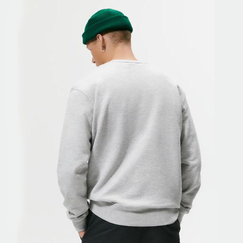 ZR BASIC GREY MARL FLEES SWEATSHIRT