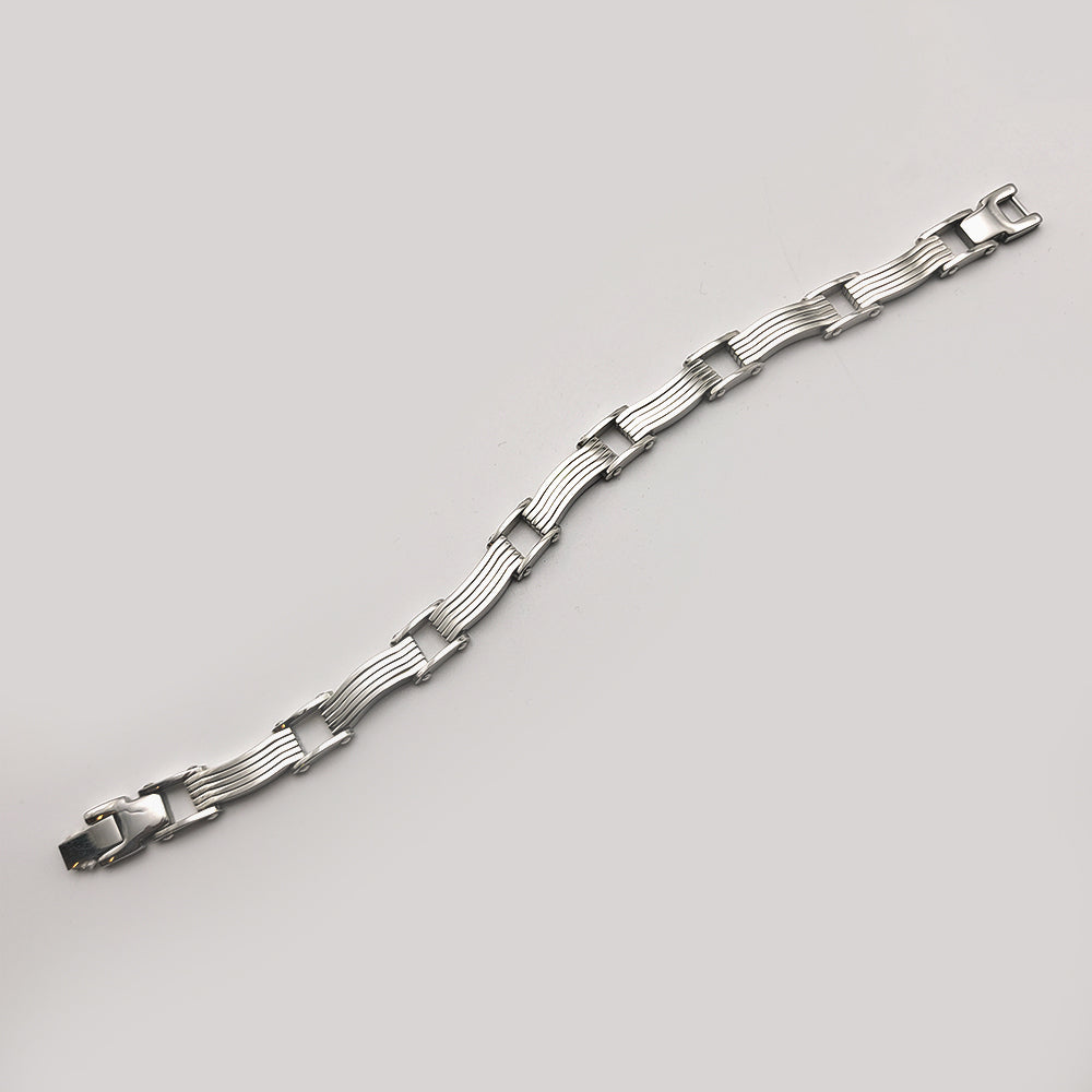 Timeless Stainless Steel Link Men Bracelet